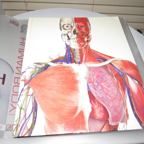 DK The Human Body Book with DVD – Illustrated Anatomy & Physiology Guide Hardcov - Picture 2 of 8